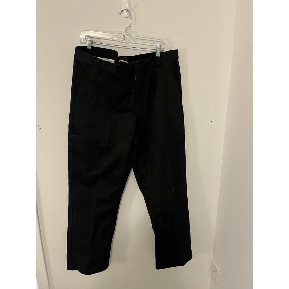 DieHard Mens 38x30 Black Work Pants Utility Carpenter Stretch Sears
